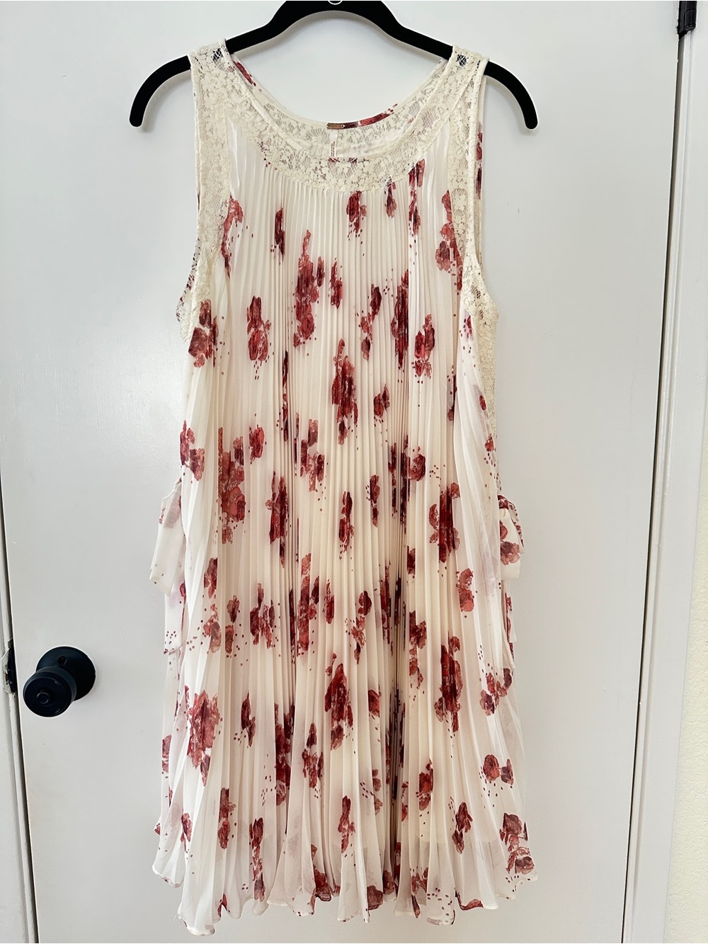 Free People Gardenia Combo Pleated Dress